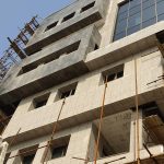 مجری نمای خشک سنگ و سرامیک به روش خشک روی نما